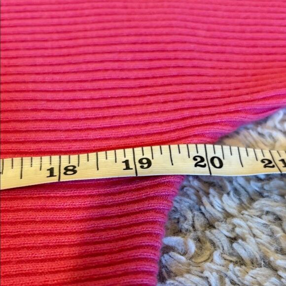 Old Navy Vibrant Pink Cowl Neck Sweater - Picture 4 of 6
